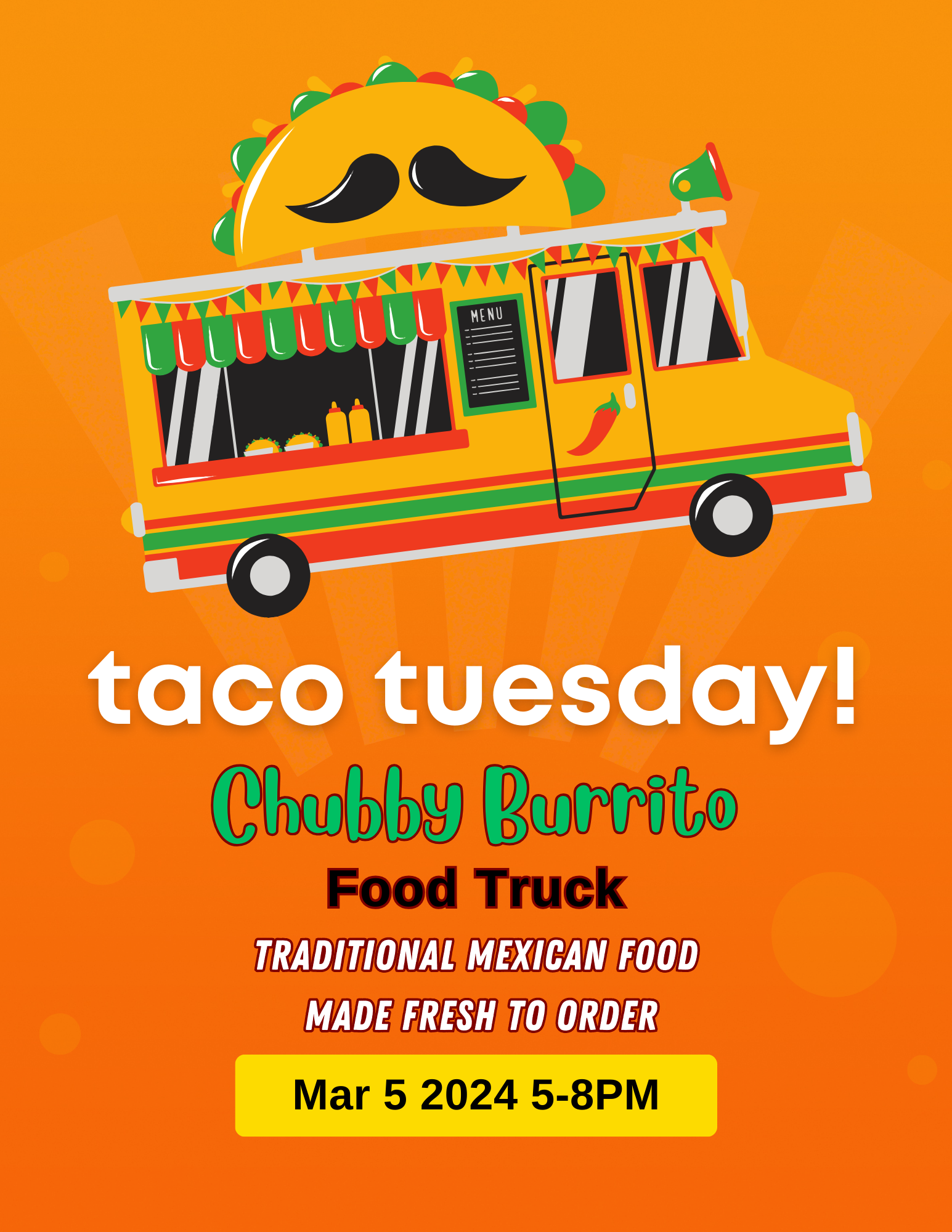 Taco Tuesday Flyer Mar 5