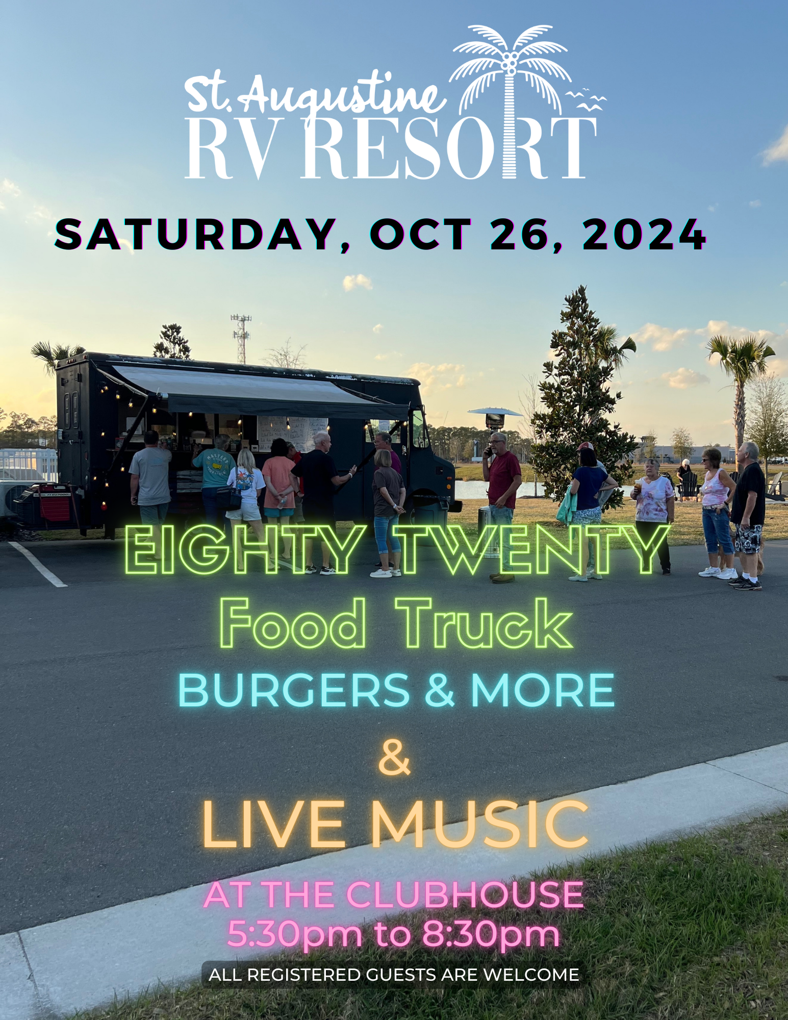 Food Truck & Live Music Saturday October 26