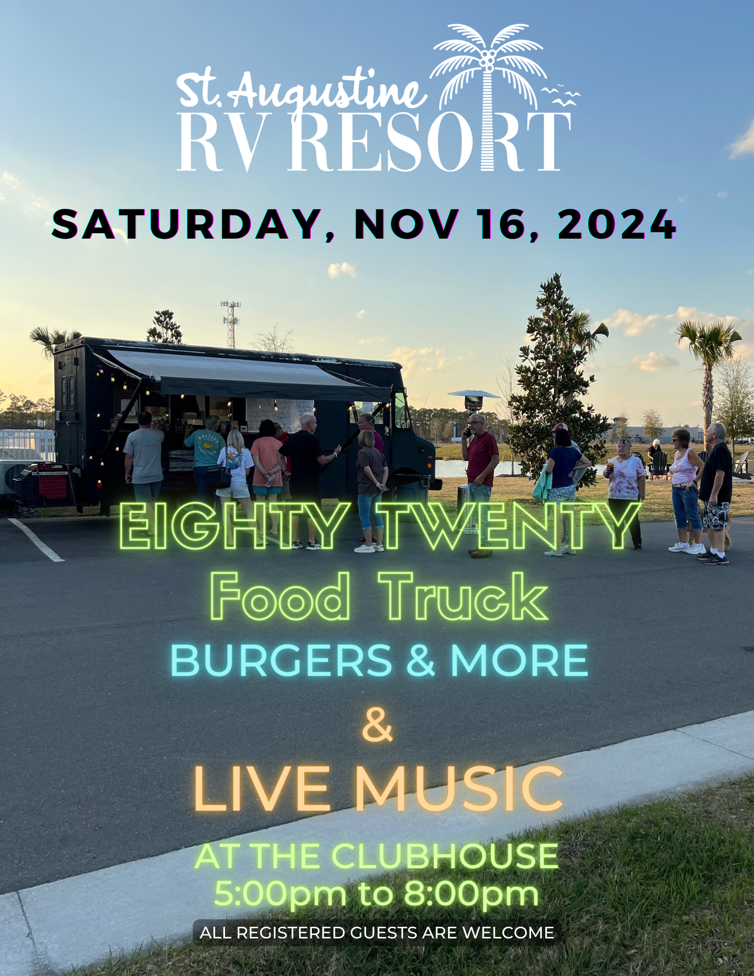 Food Truck & Live Music Saturday 11/16/24