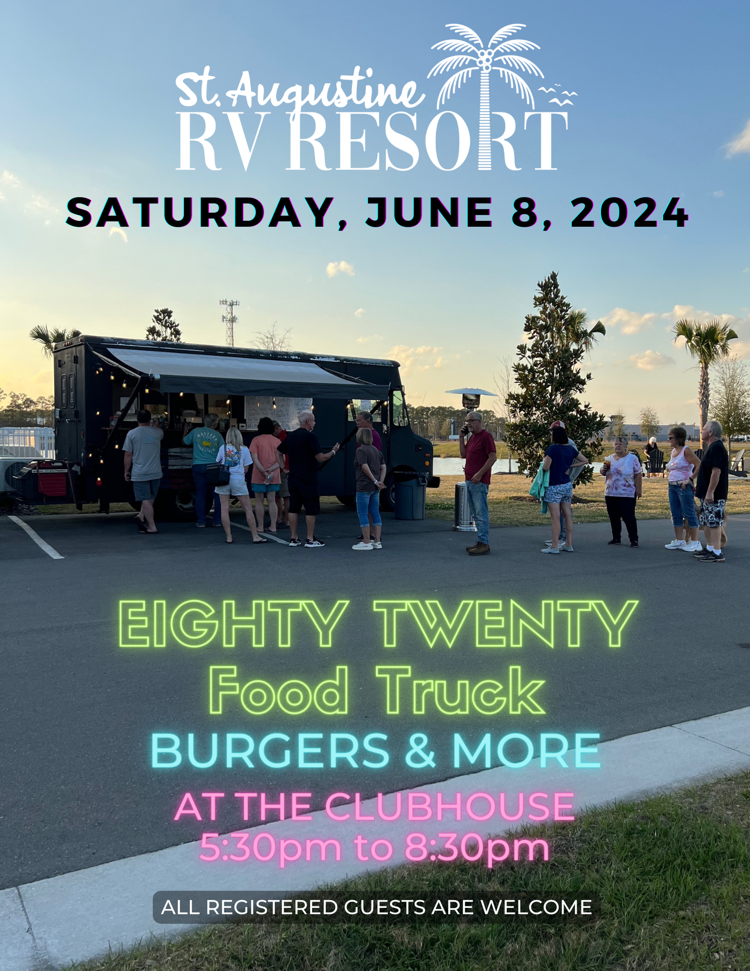 Food Truck Tonight! Saturday June 8 5:30-8:30