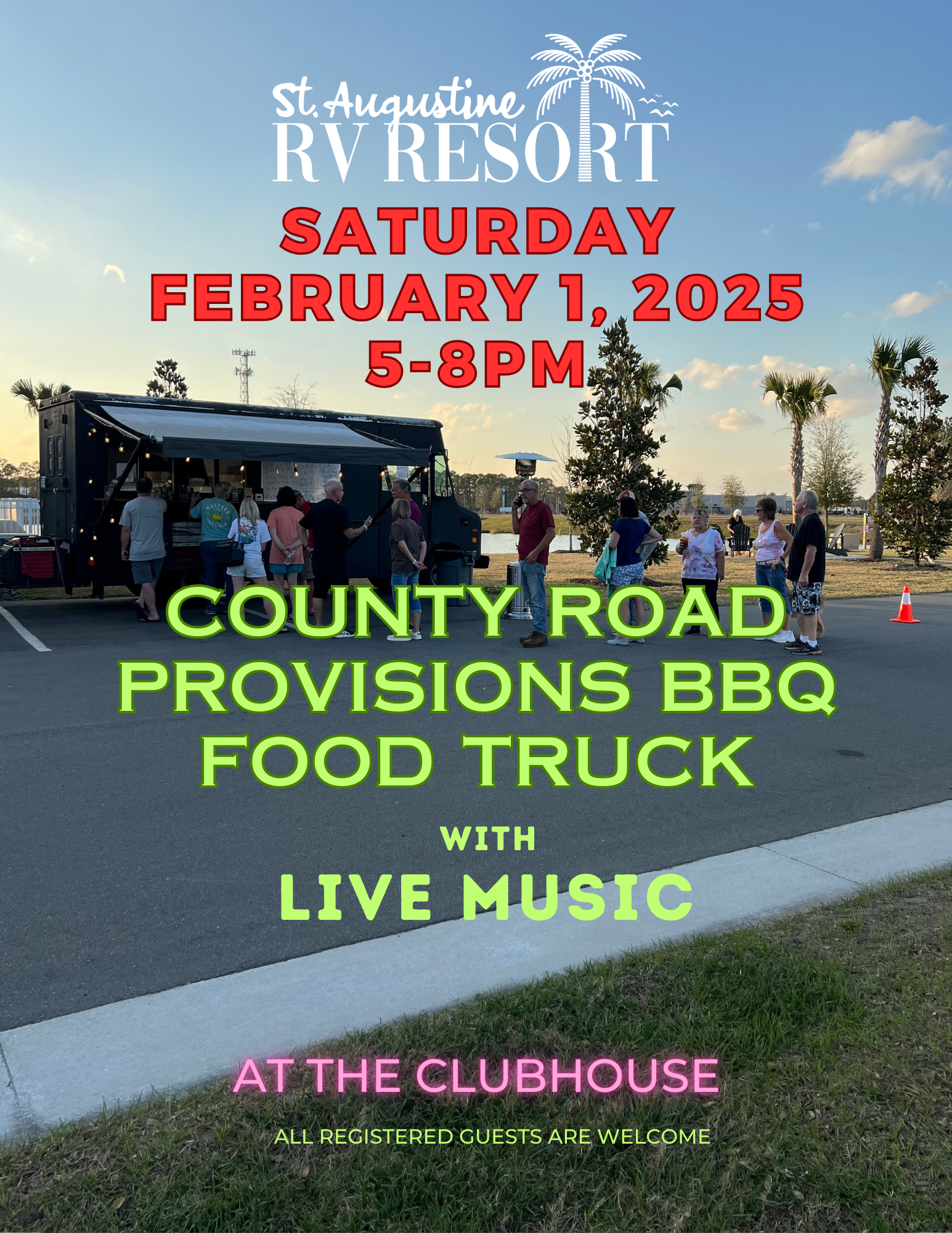 Food Truck & Live Music Saturday Feb 1, 2025