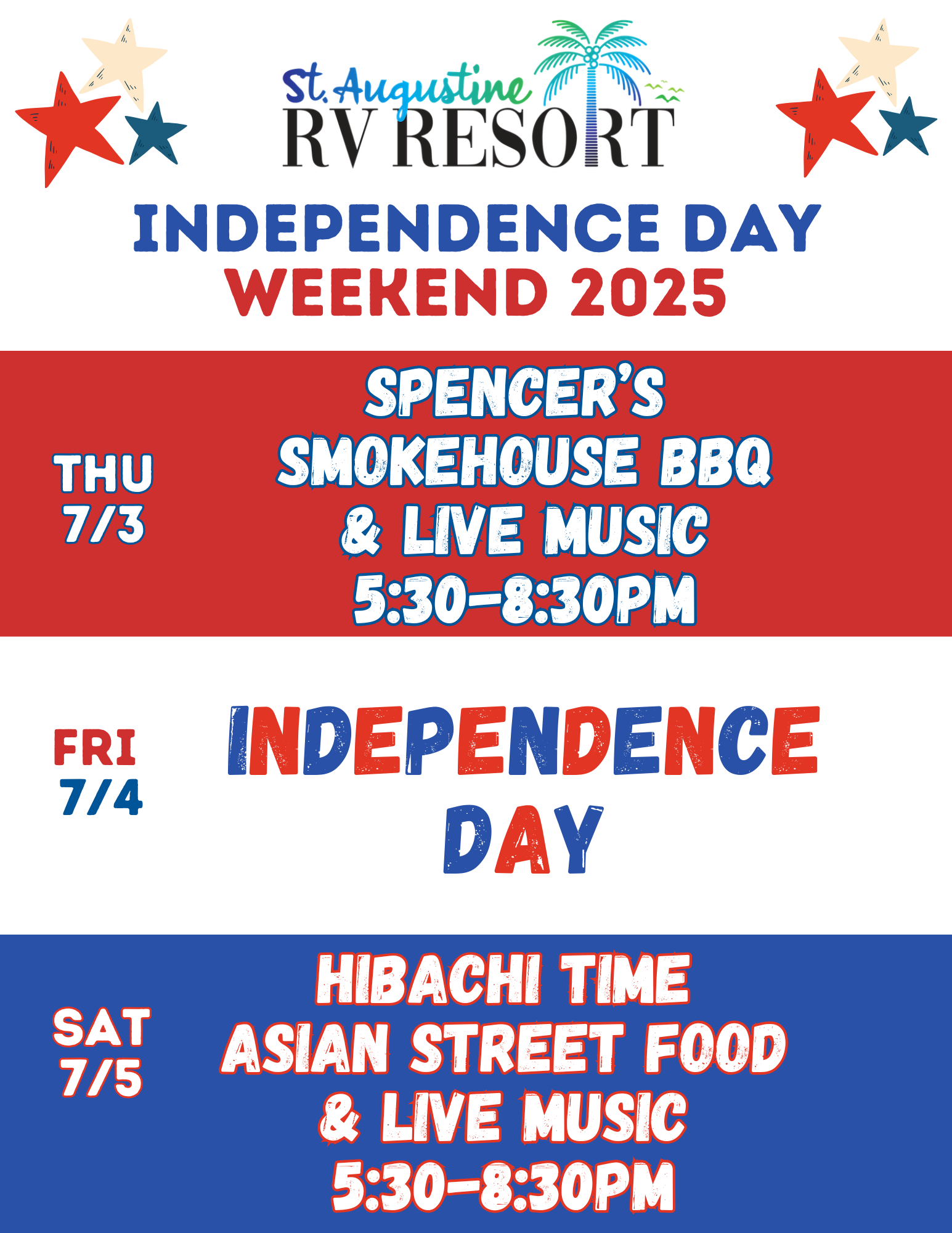 Independence Day 2025 Weekend Food & Music