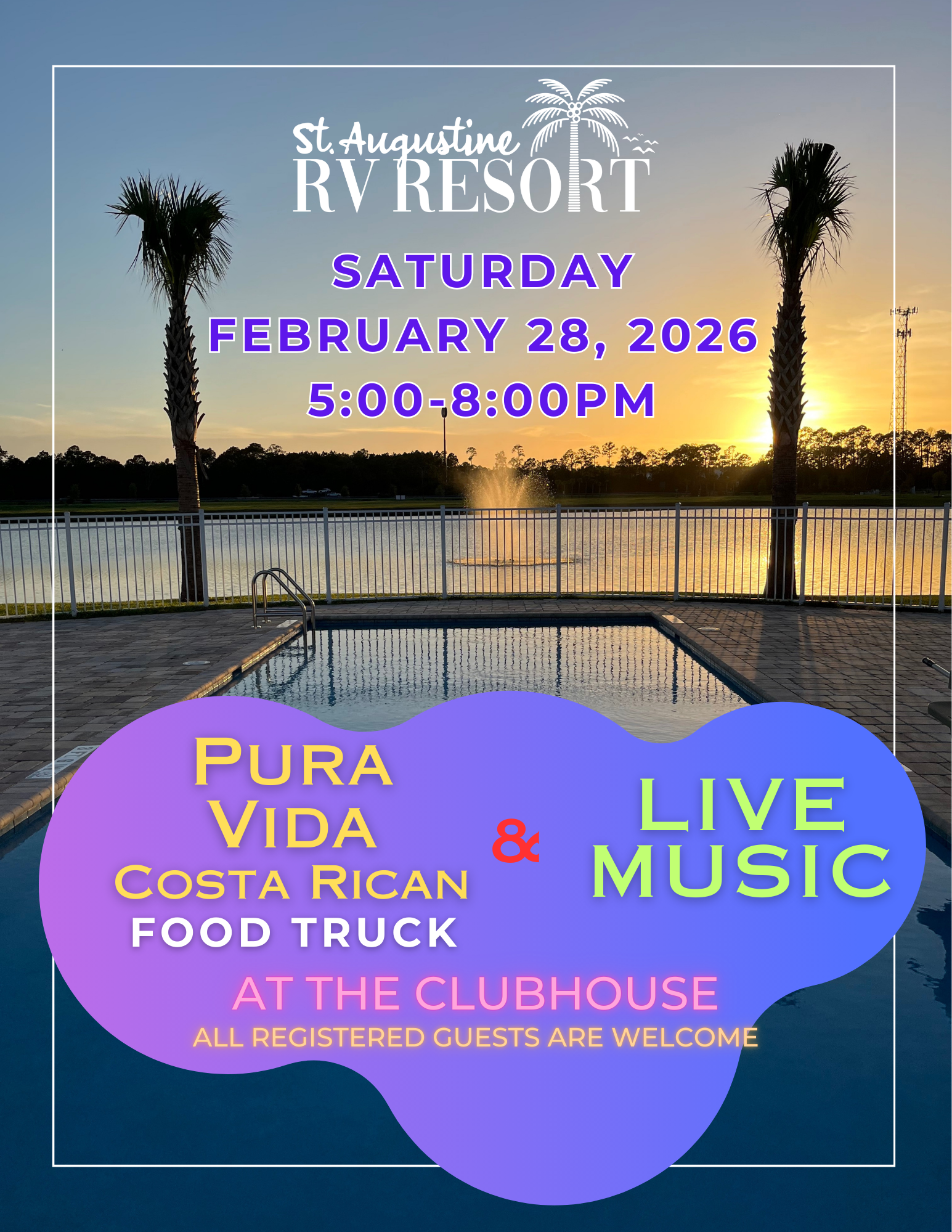 Food Truck & Live Music Saturday Feb 28 2026