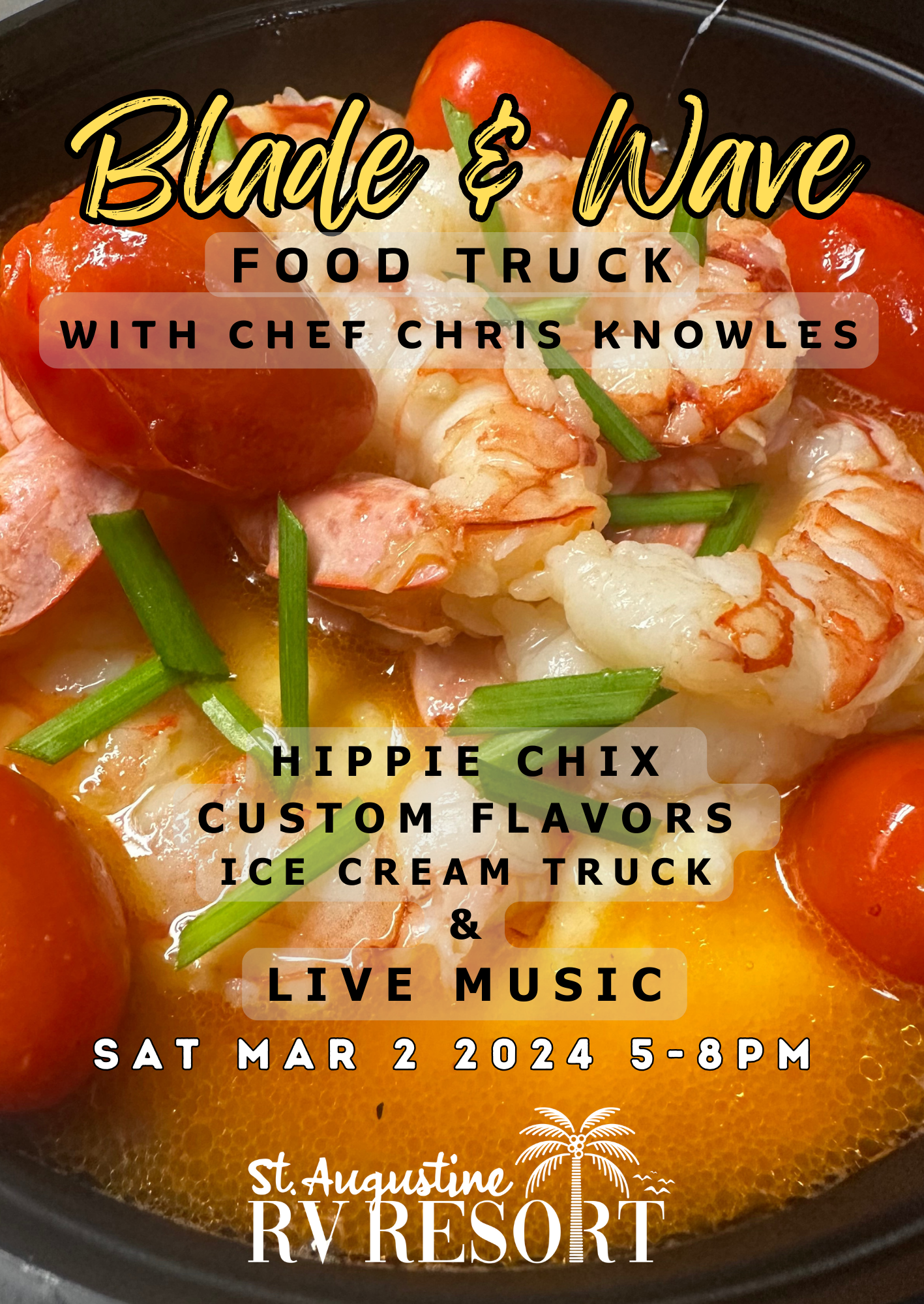 Food Trucks & Live Music Saturday 3/2/24 5-8pm