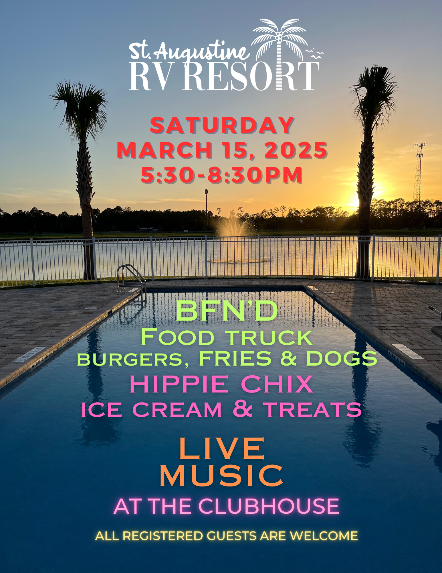 Food Truck & Live Music Saturday March 15 2025