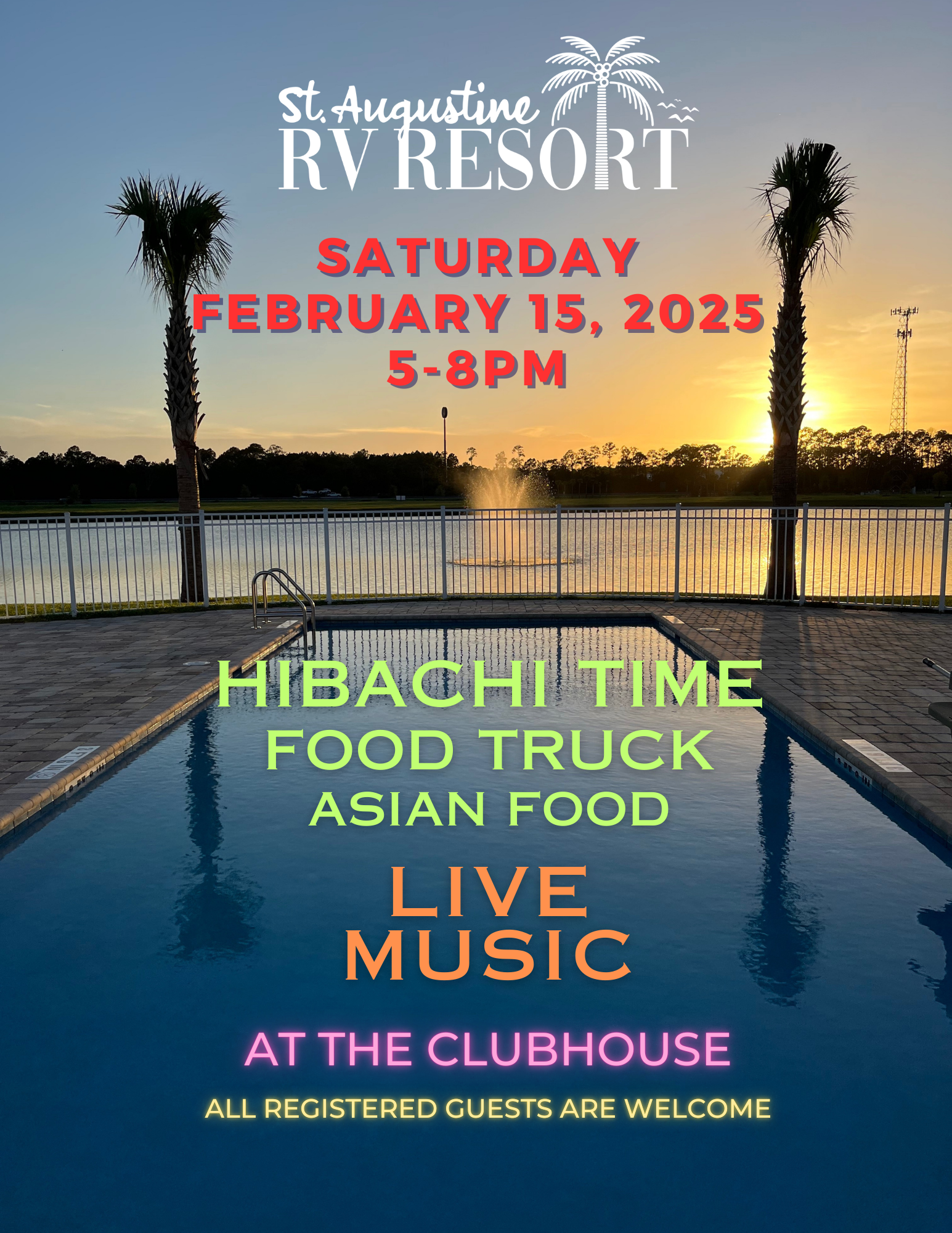 Hibachi Time Food Truck & Live Music Feb 15 2025