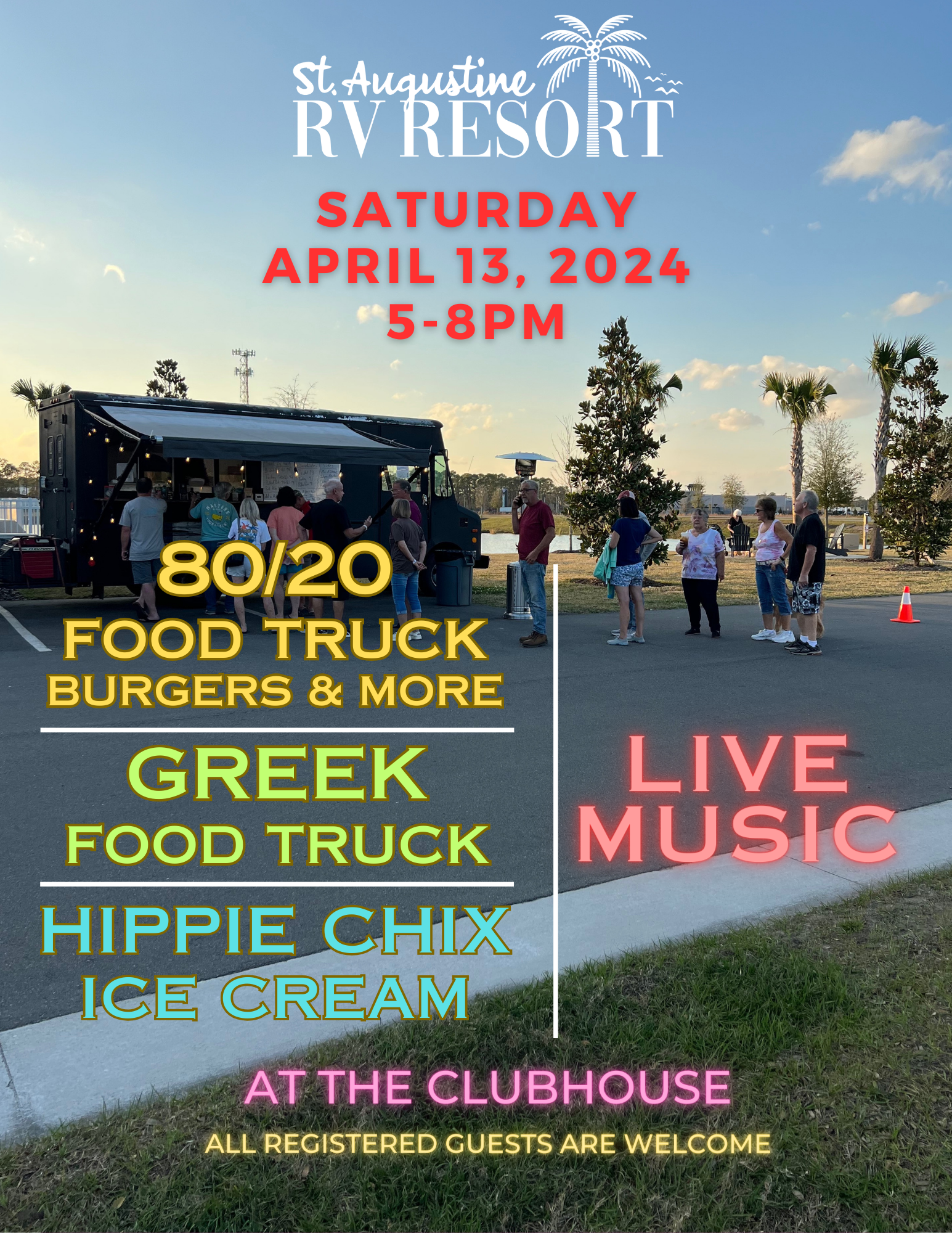 Food Trucks & Live Music Saturday 4/13 5-8pm