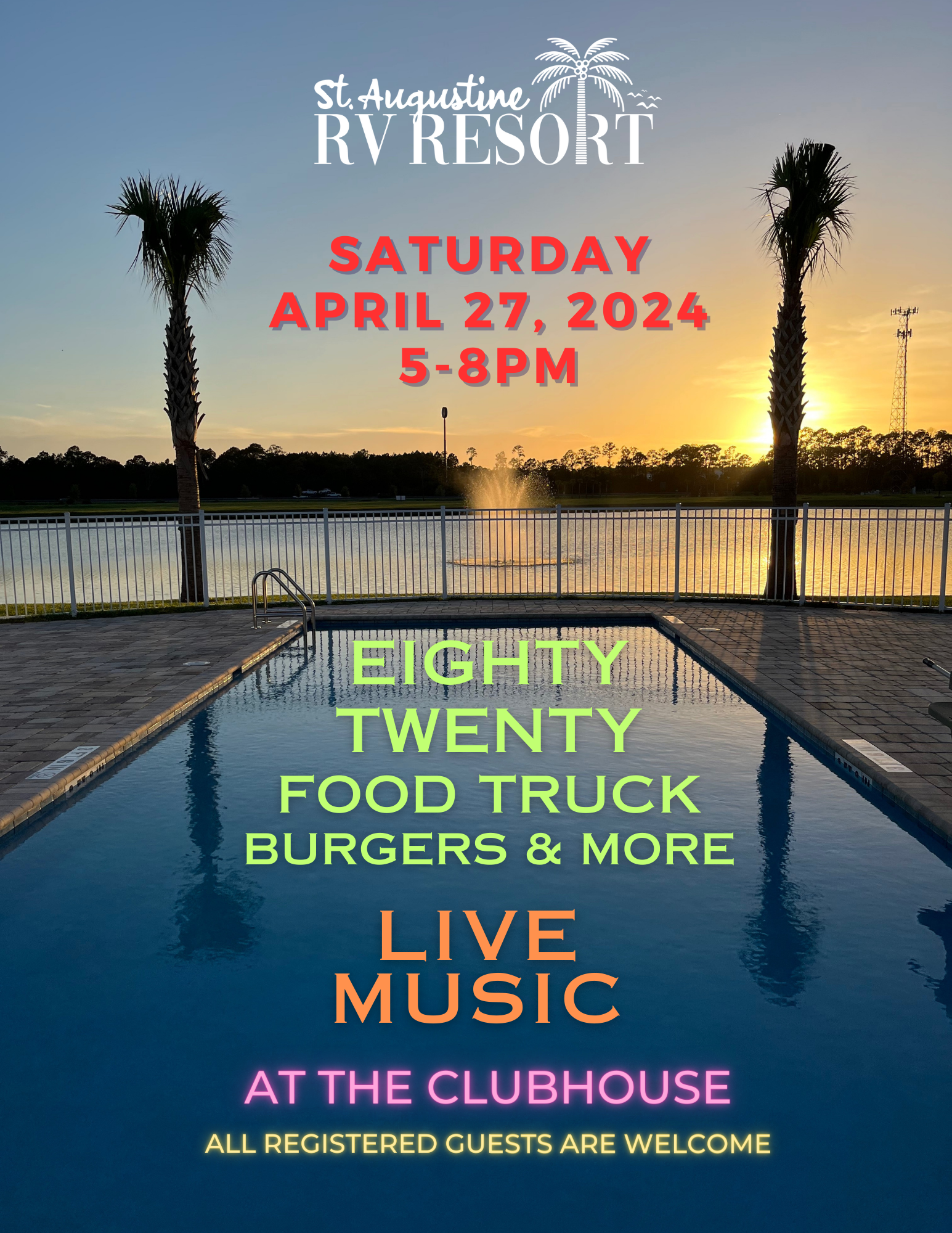 Food Truck & Live Music Saturday 4/27 5-8pm