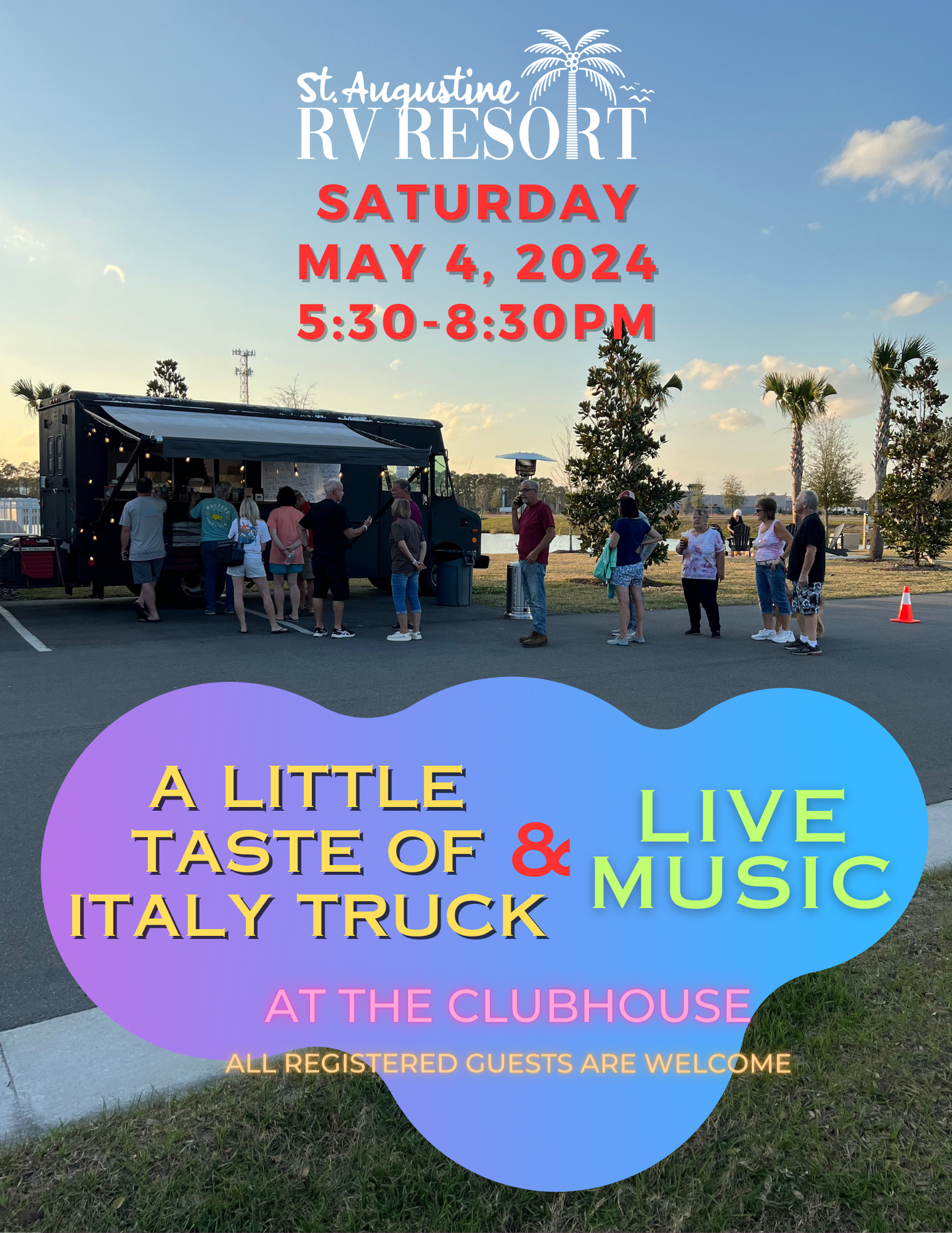 Food Truck & Live Music Saturday 5/4/24